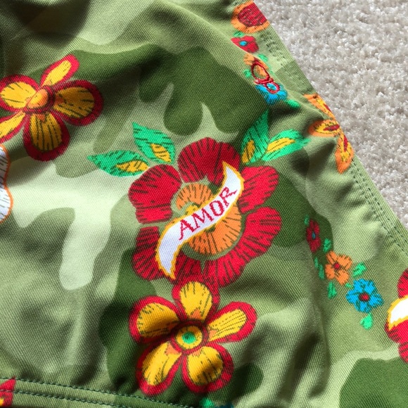 Ocean Pacific floral Swim bottom Size S - Picture 4 of 7